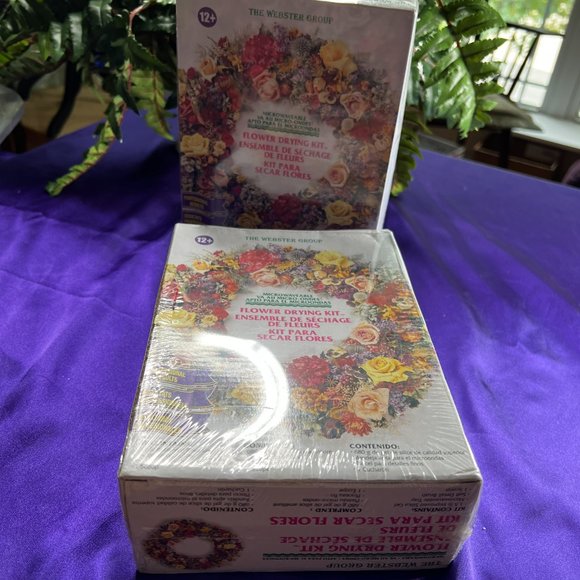 NEW ๐ WEBSTER GROUP 2 FLOWER DRYING KIT Botanical Science Microwaveable - Picture 2 of 9